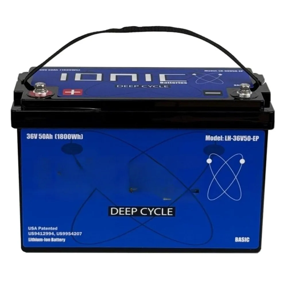 

Литий-ионный аккумулятор 36В 50Ач LiFePO4 глубокого цикла (без Bluetooth) — идеально подходит для троллинговых моторов и систем питания 36В, на заказ