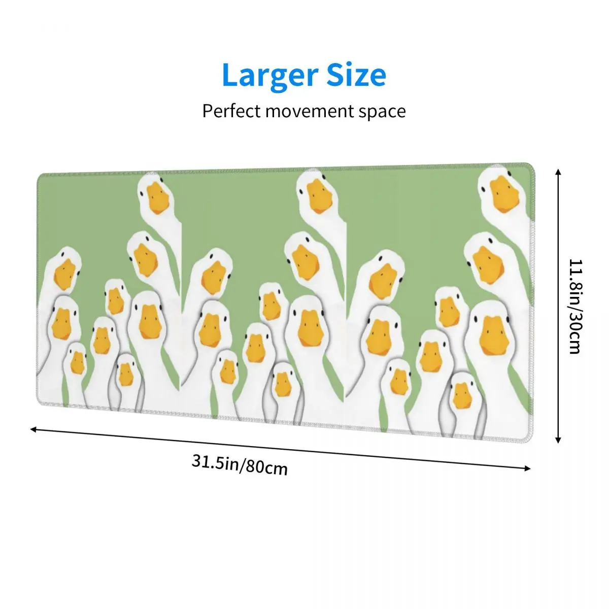 Cartoon Popular Goose Animal Large Mouse Pad Computer Keyboard Mouse Mat Gamer PC Laptop Desk Mat Office Accessories Table Mats