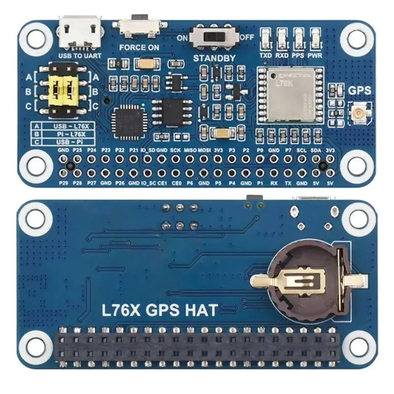 

B49C для Raspberry Pi, совместимая плата расширения GPS GNSS L76K Beidou (BDS) ГЛОНАСС QZSS A-GNSS L76K, модуль шляпы для Jeston