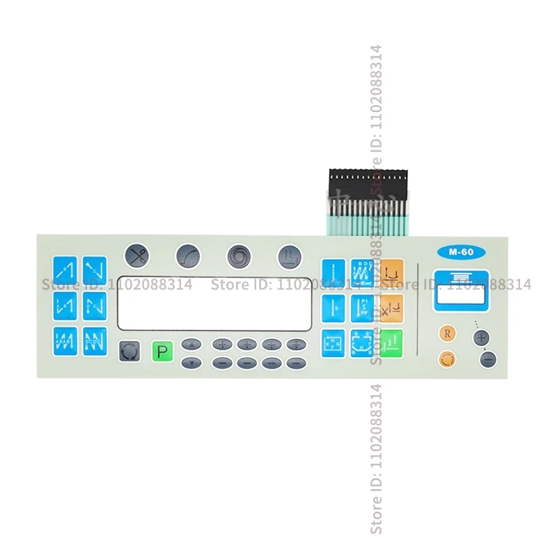 Maqi M10 M60 Operation Panel Sheet Board Membrane Button Switch Paper Sticker Keyboard Industrial Sewing Machine Spare Parts