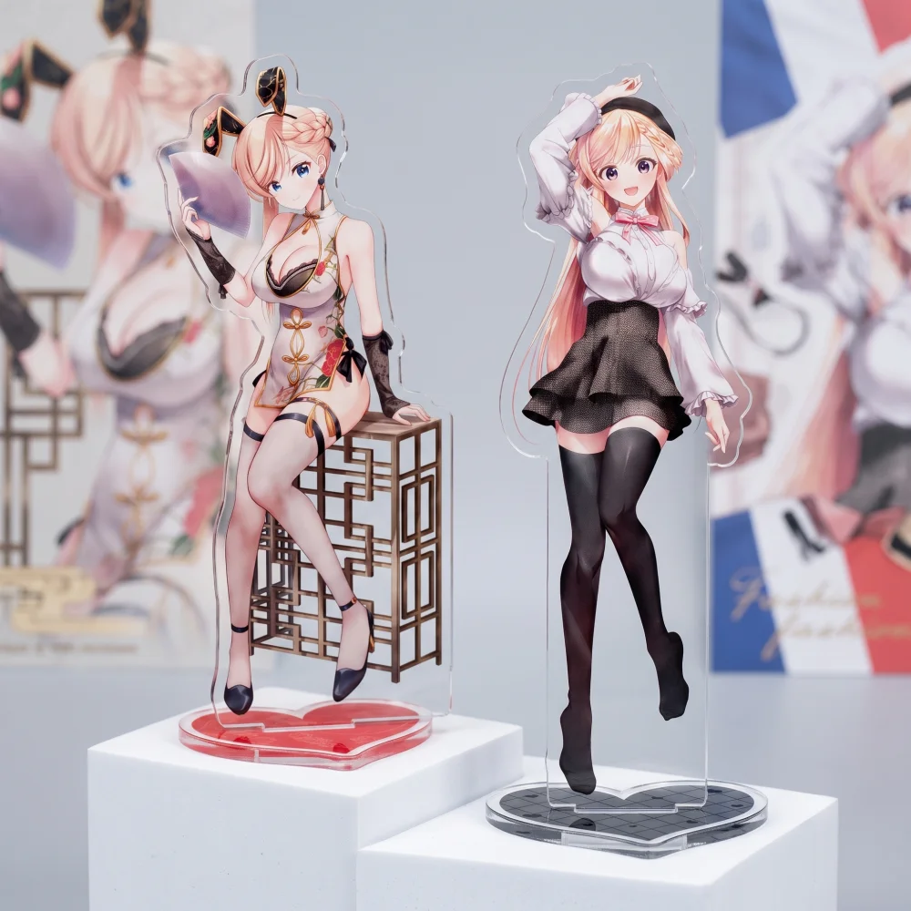Anime Ms. Isshiki Wants to Know About Love ISWKL 15cm Acrylic Stand Anime Girl Desktop Ornament Collectible Fans Gift Keychain