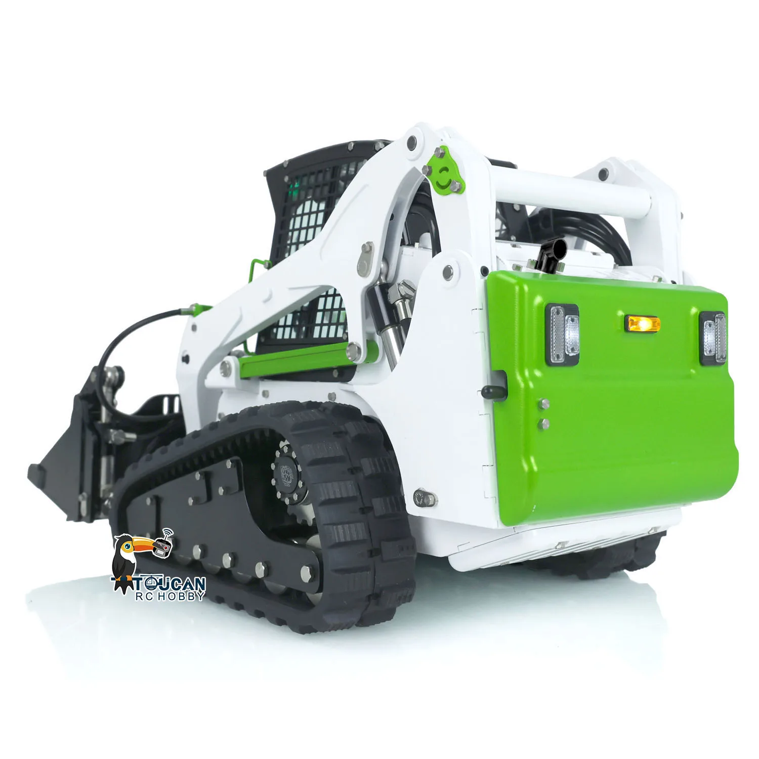 Aoue Lt5 LESU 1/14 Skala RTR RC Hydrauliczny Ładowarka Obracana Radiowo Sterowany Model Samochodu Gąsienicowego ze Światłem i Dźwiękiem Zabawki THZH1353