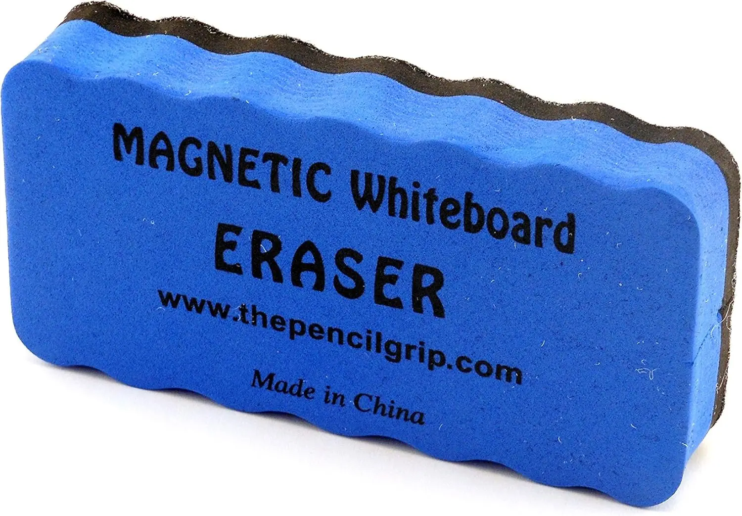

Magnetic Whiteboard Eraser with Ergonomic Handle, Blue Dry Eraser for Classroom Office Home, 4x2x0.8 Inches