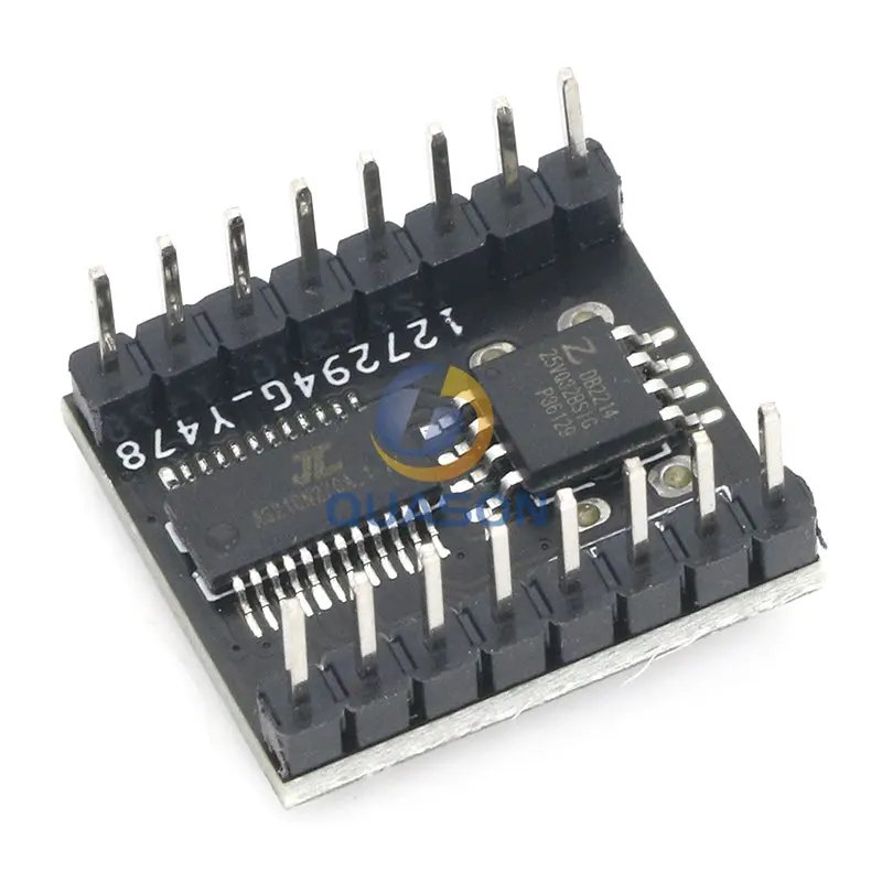 Voice module chip customized music intelligent voice broadcast USB serial port MP3 recognition module JQ8900-16P