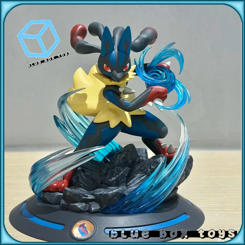 

In Stock Funism Pokemo Mega Lucario Gigantamax Pikach Charizard Eevee Action Figures PKM Collect Commemorate Model Toys Gifts