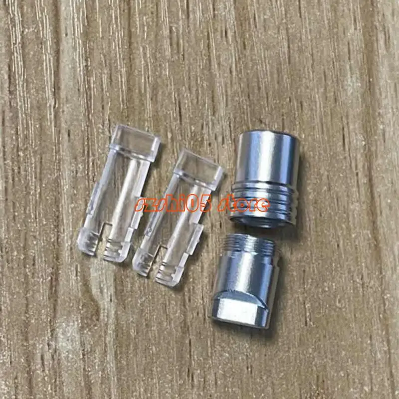 

781E Aluminum Type C USB C Plug Shell 6mm Hole For DIY And Repair Cable Work