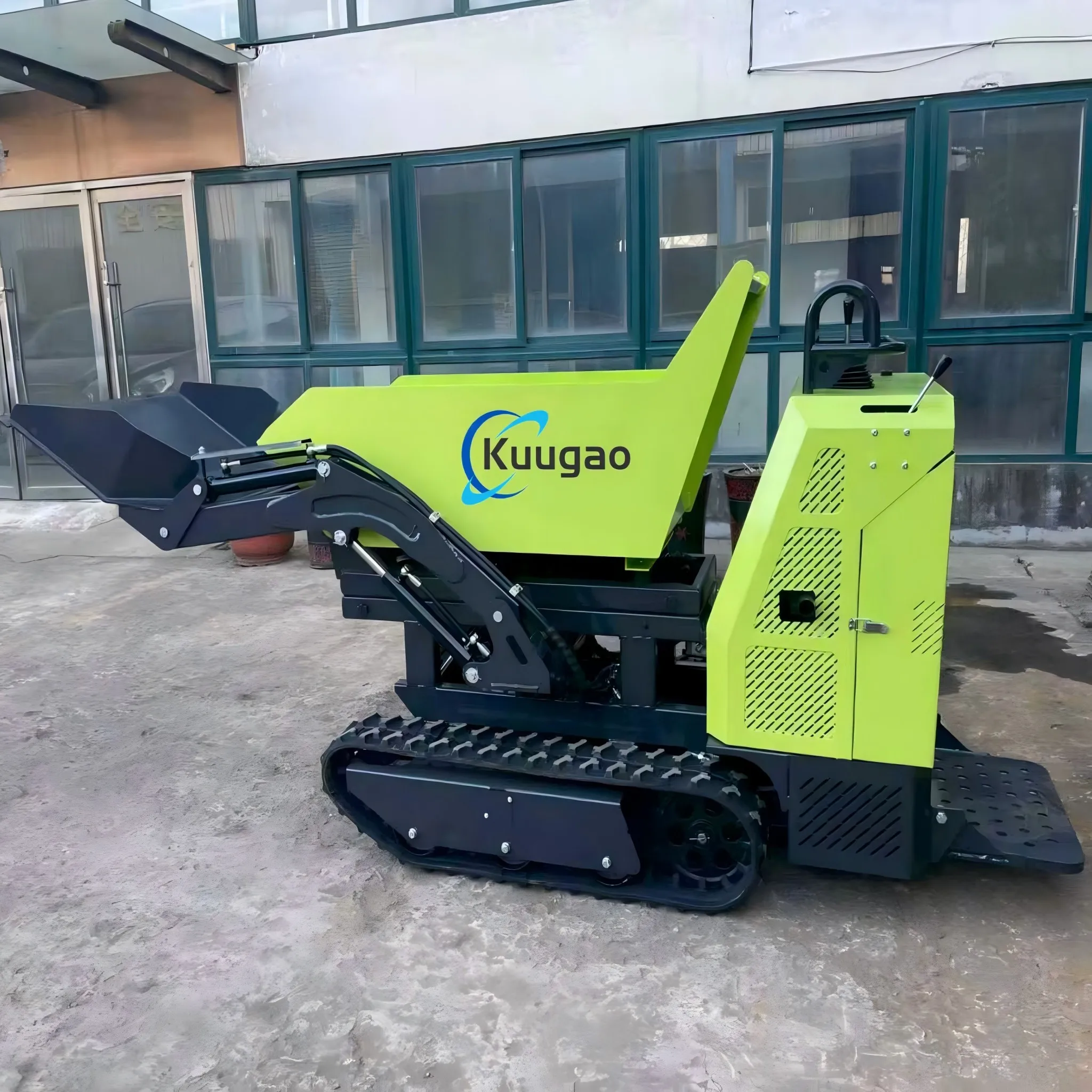 

1-T Mini Dump Truck 1000kg Tracked Small Loader Compact Dumper for Construction And Landscaping Material Handling Model New Sale