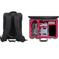 Waterproof Hard Case Shoulder Bag for DJI Mavic 4 Pro and RC pro 2 Remote Control, Support Batteries and Propellers