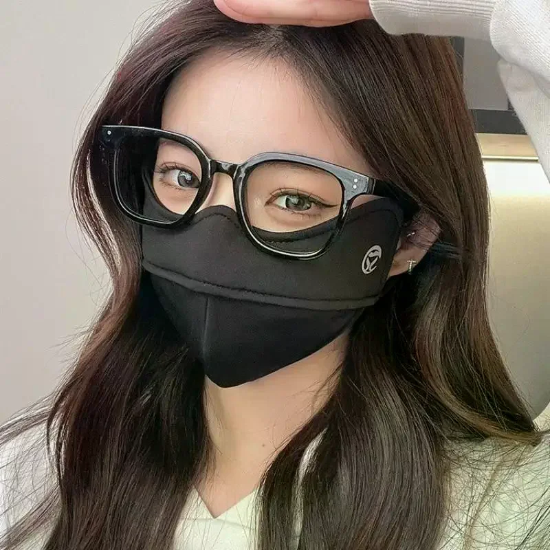قناع وجه نسائي دافئ، سميك للخريف والشتاء، يحمي العينين والزوايا، مقاوم للرياح لركوب الدراجات والاستخدام الخارجي #3