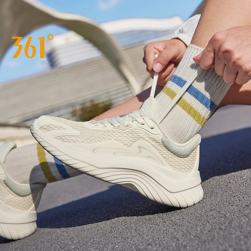 

361 градус SoftFlow 1,0 женские кроссовки с сетчатым отскоком, гибкая универсальная подушка, повседневные женские кроссовки для бега 682522230F