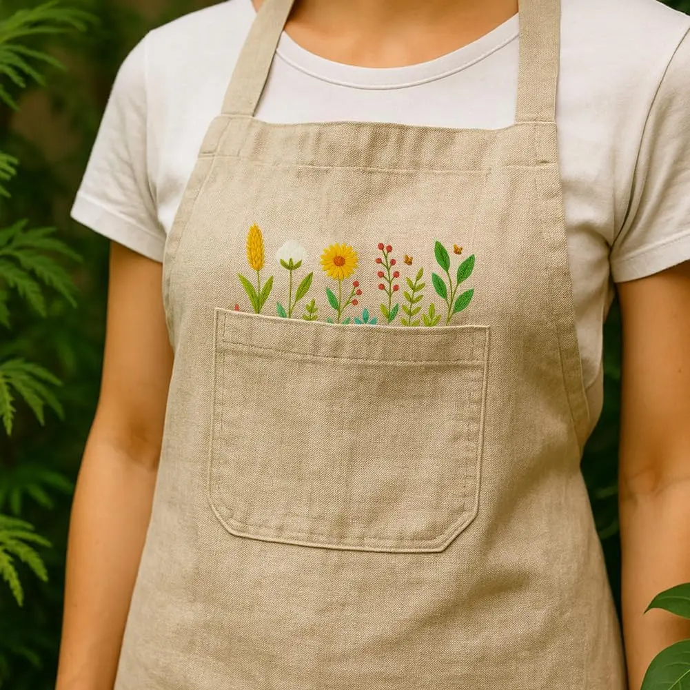 Flower Stick-and-Stitch Stabilizer 5