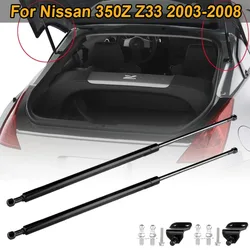 2PCS For Nissan 350Z Z33 2003-2008 Rear Tailgate Gas Strut Bars Trunk Support Lift Shock Damper Car Accessories PM1012 GS90453