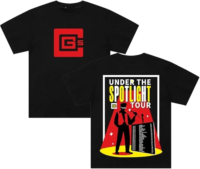 

CG5 Under The Spotlight Tour 2025 T-Shirt Crewneck Short Sleeve Cotton Tee Women Men Streetwear Tops