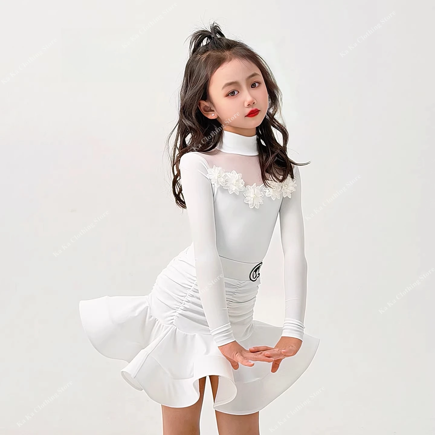 new-latin-dance-costume-girls-ballroom-dress-standard-children's-lace-salsa-latin-dance-dress-dance-skirt-girls-dancing-dress
