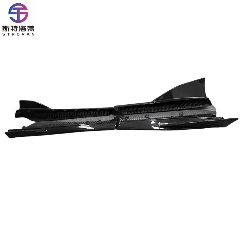 

STLF Used for McLarens 540C 570S 570GT Upgrade 600LT Style True Carbon Fiber Side Skirt Four Piece Body Kit