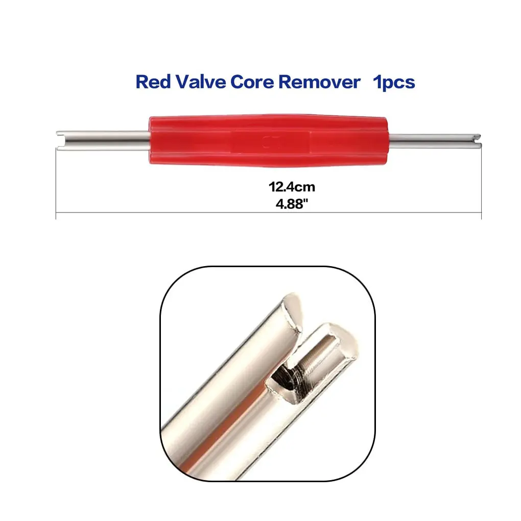 Metal Premium Car Valve - Waterproof And Sunscreen Protection Real No Fading Conditioning Valve Core Car Tire Assortment 134PCS