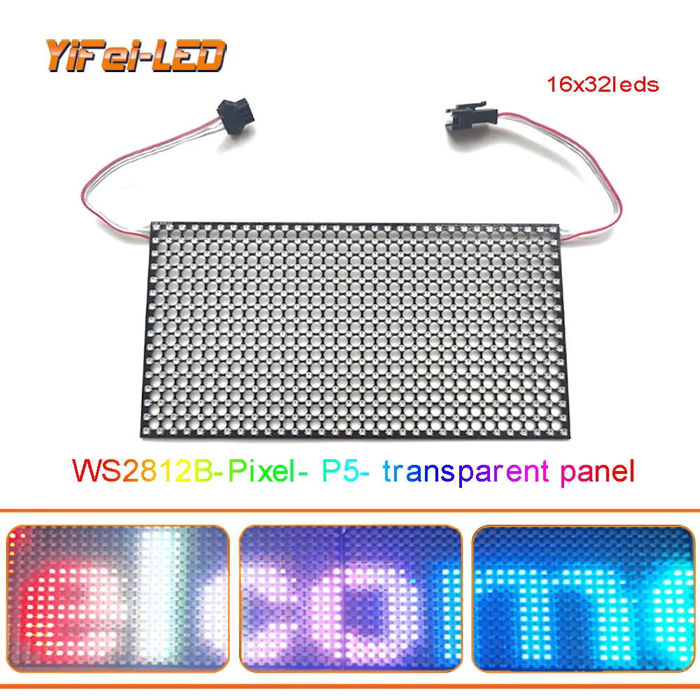 matriz de pontos led rgb 16x32 full color protocolo spi pequenas contas de luz 2023 01