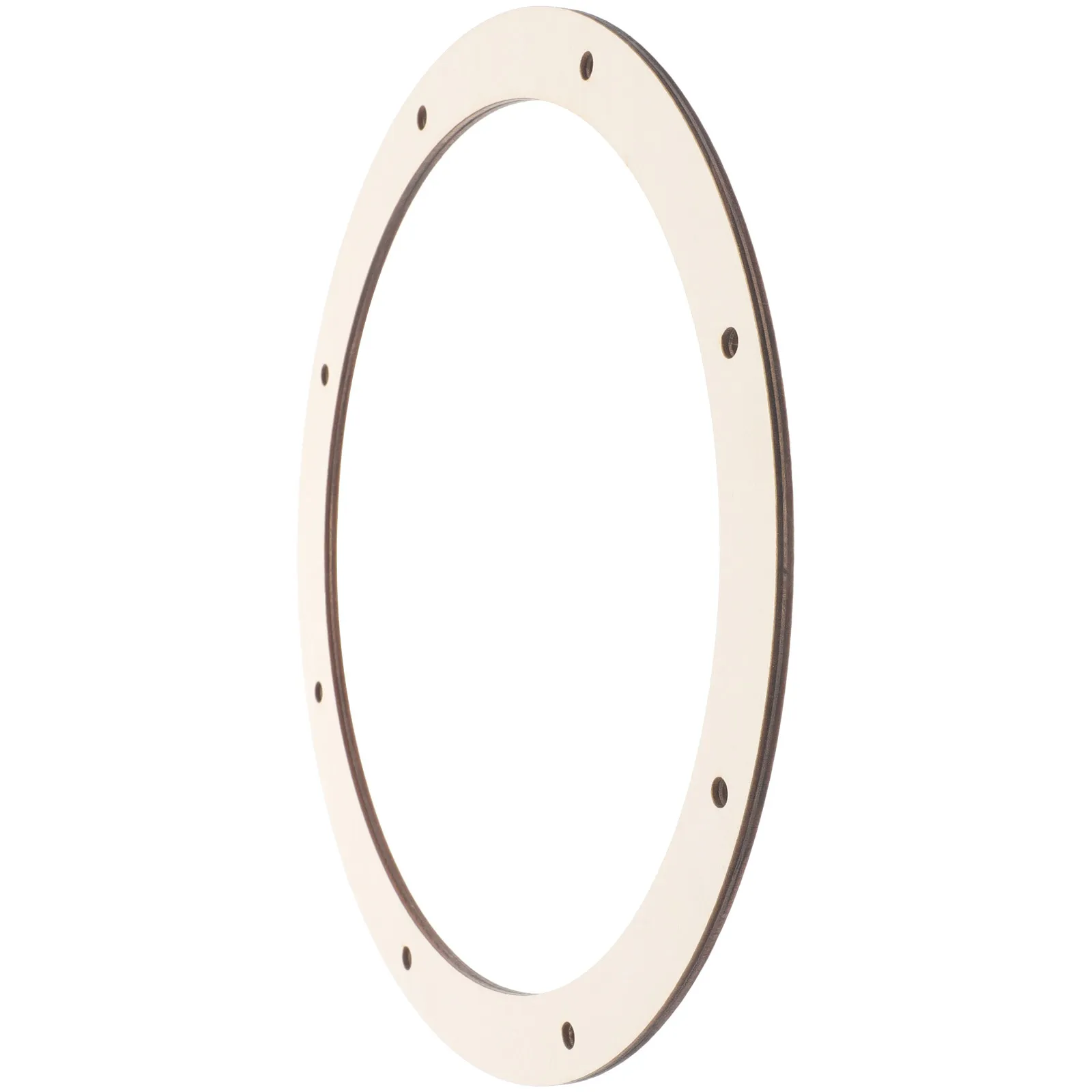 12 Inch Wooden Wreath Frame Easy DIY Craft Ring for Floral Garland Wedding Christmas Home Decor Wood Wreath Form