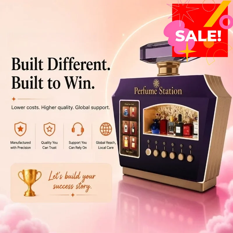 スマート香水自動販売機 高級フレグランスステーション カスタ - Perfume Fragrance Sale のレビューと価格