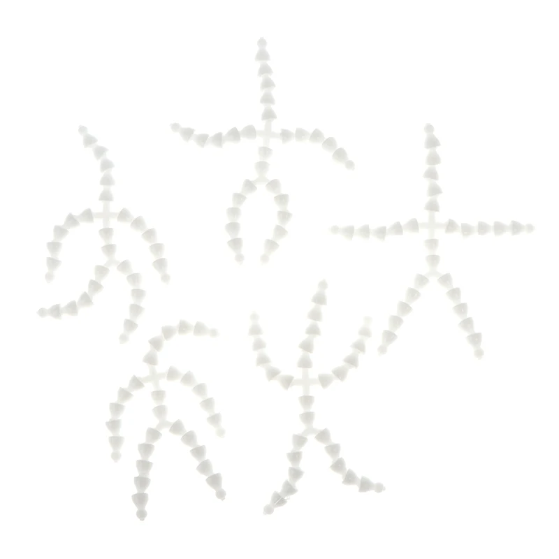 1pcs/5pcs 10CM Plush Doll Skeleton Joint Toy Plush Doll DIY Movable Skeleton Joint Toy Dolls Skeleton Joint With Sound 7MM