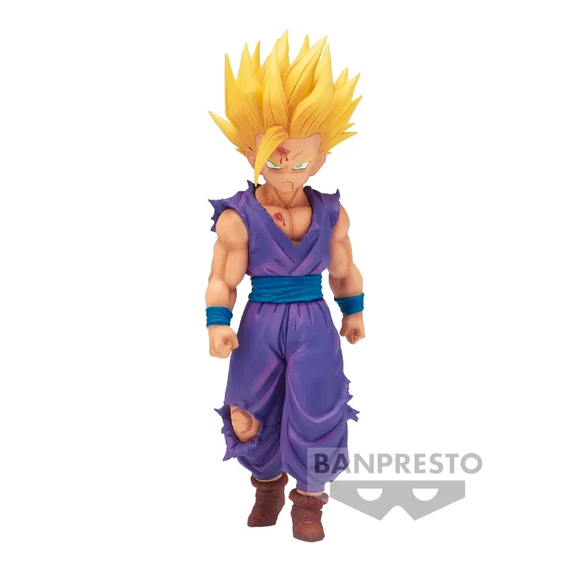 

Dragon Ball Bandai Genuine Solid Edge Works Go Into Battle Super Saiyan Son Gohan Vol.5 Anime Action Figure Toys Birthday Gifts