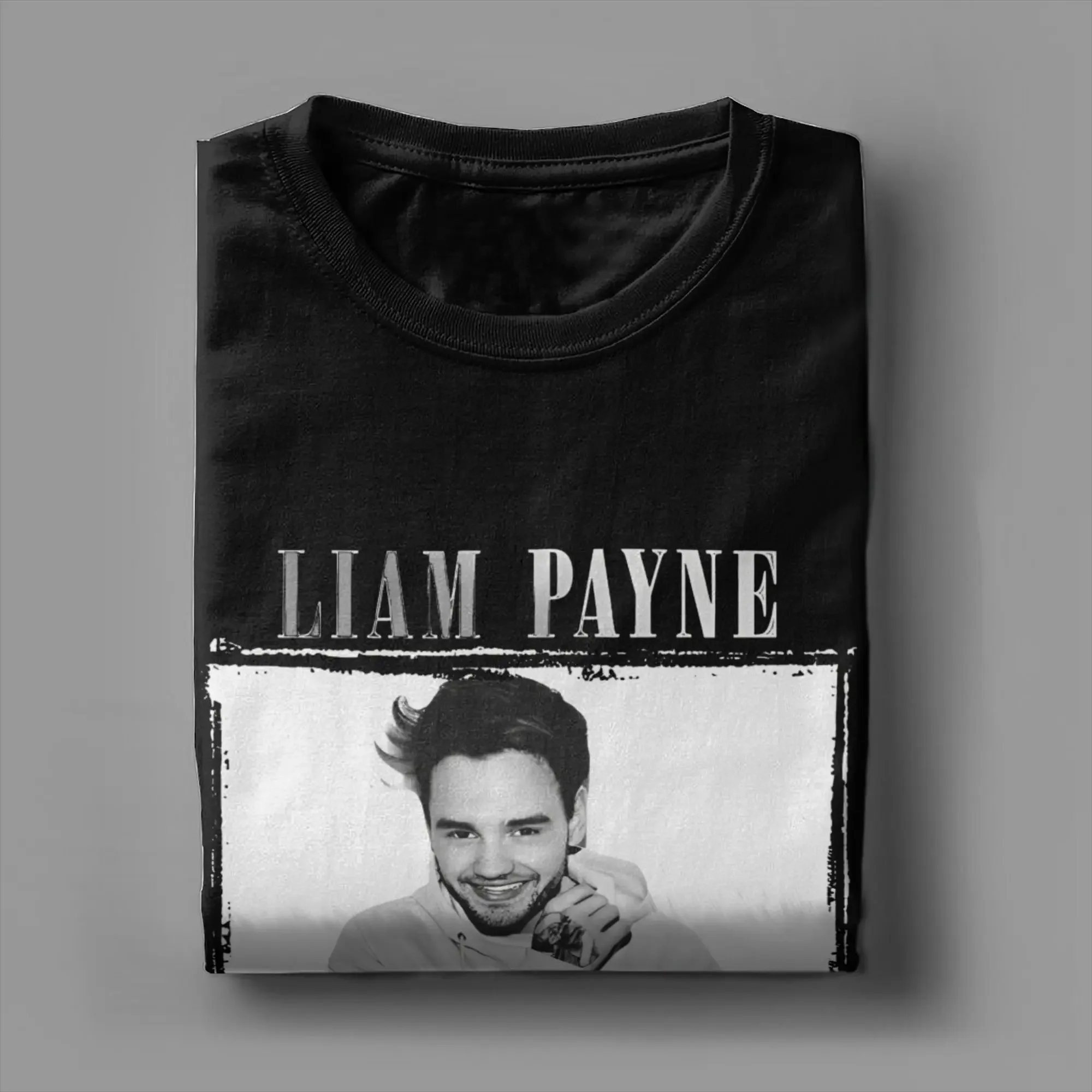 newgooark Liam Payne rest in peace memory 1993-2024 T Shirt Cotton Graphic Printed T-Shirt  Clothing Outfits