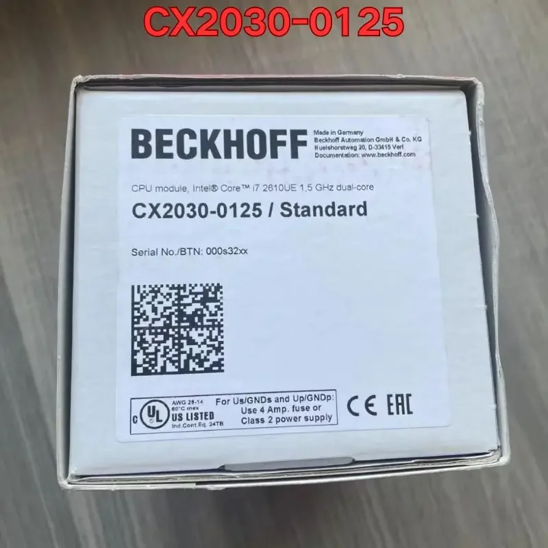 

New PLC module CX2030-0125
