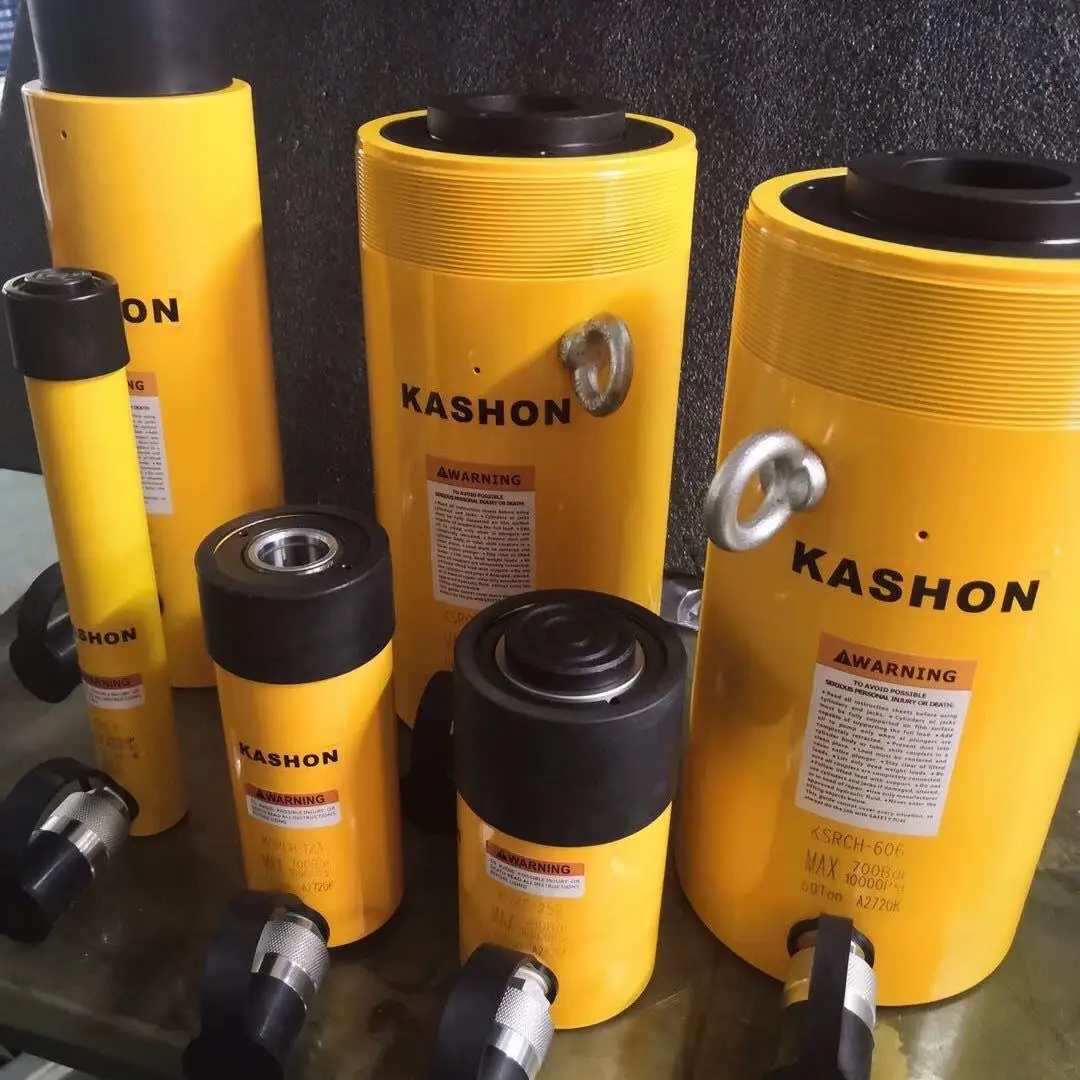 

Popular Center Hole Hydraulic Jack Hollow Ram Hollow Plunger Hydraulic Jack Cylinder