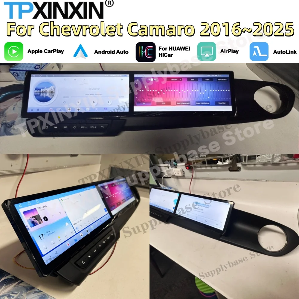 

Dual system switching Android 13 For Chevrolet Camaro 2016~2025 Car Radio Multimedia GPS Navigation Stereo HD Screen Head Unit