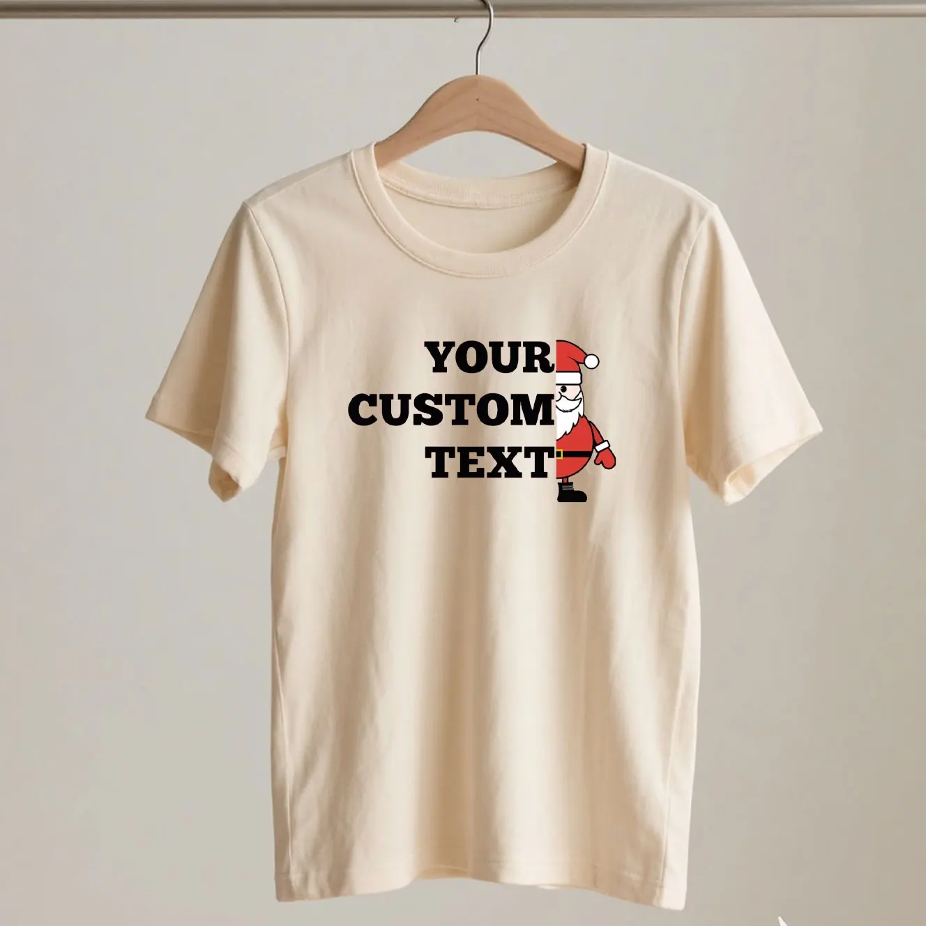Funny North Pole Santa Shirt: Custom Christmas Holiday Tee Women Men Cotton T-shirt  Aesthetic Clothes Y2k Top Graphic T Shirts
