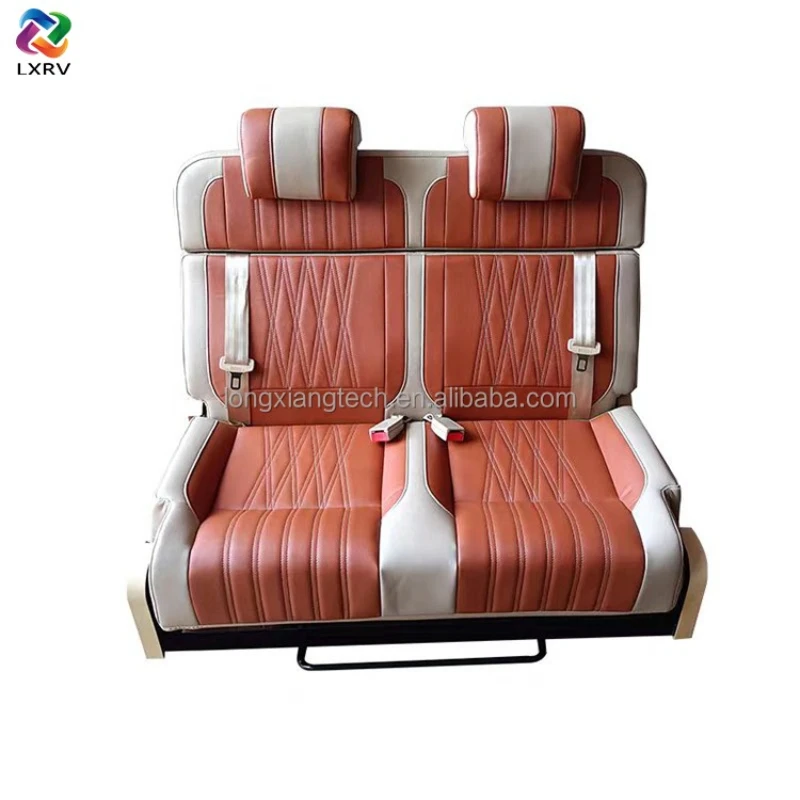 

LXRV RV Interior Accessories Camper Van Bench Seat Bed RV Seats With Seatbelts for Motorhome RV Camper Van Campervan Caravan
