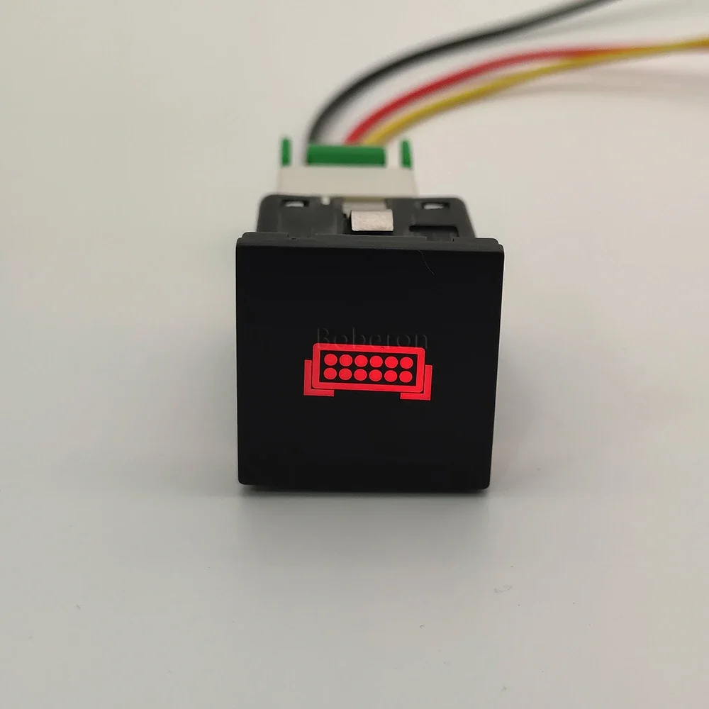 1Pc Auto Light Bar Windscreen Steering Wheel Heating Garage Switch Button for VW Golf 5 Golf 6 MK6 Jetta 5 EOS Scirocco