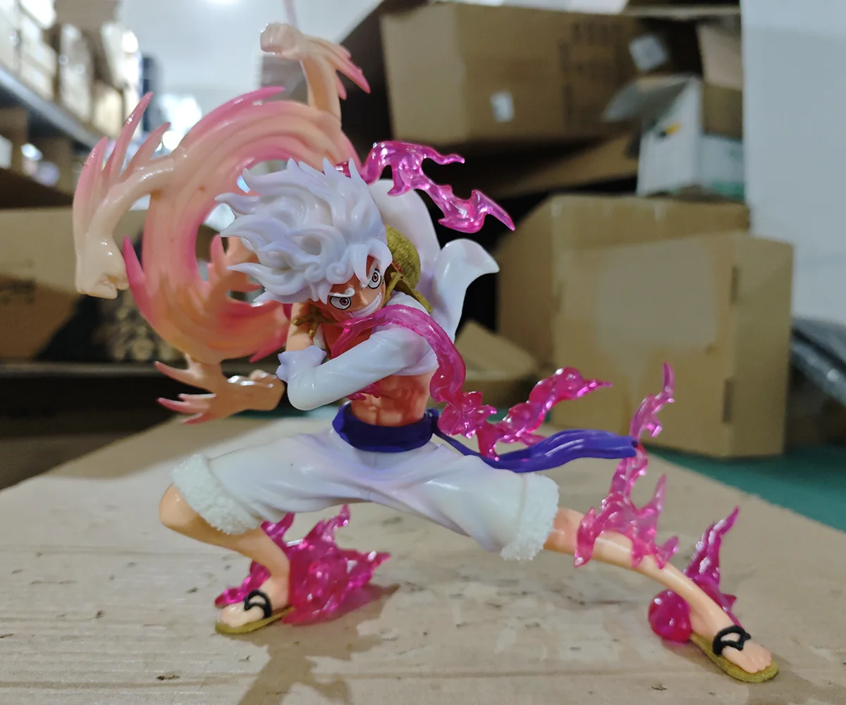 Neue One Piece Anime Figur Noc Nika Luffy Figuren Pvc Faust Slamming Luffy Action Figur Spielzeug Statue Sammlung Modell Puppe Geschenke – Detail 1
