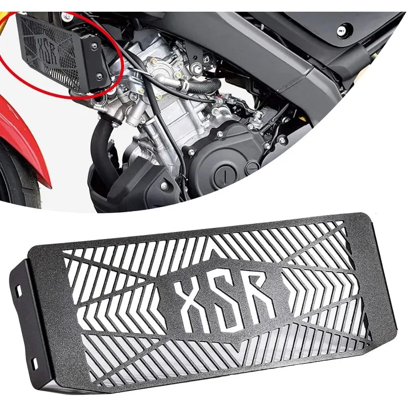 Motorcycle Accessories Radiator Guard Water Tank Protection Grille For Yamaha XSR-125 XSR-155 2019 2020 2021 2022 2023 2024