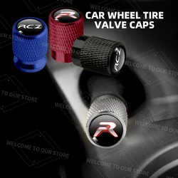 4pcs/1set For Peugeot RCZ Logo 206 107 108 408 208 2008 4008 5008 GT Car Valve Caps Wheel Tires Air Tyre Stem Protective Cover