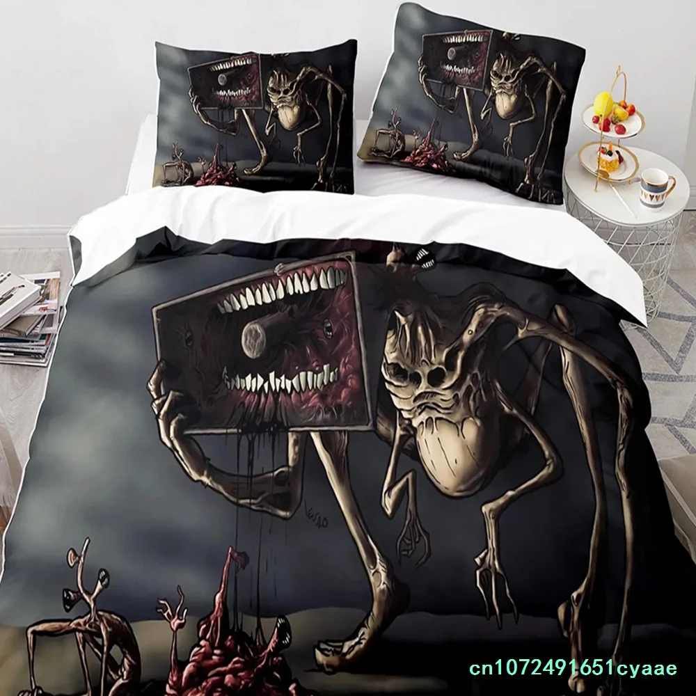 Siren Head Bedding Set Single Twin Full Queen King Size Siren Head Bed Set Aldult Boys Bedroom Duvetcover Sets 3D Print 200x200