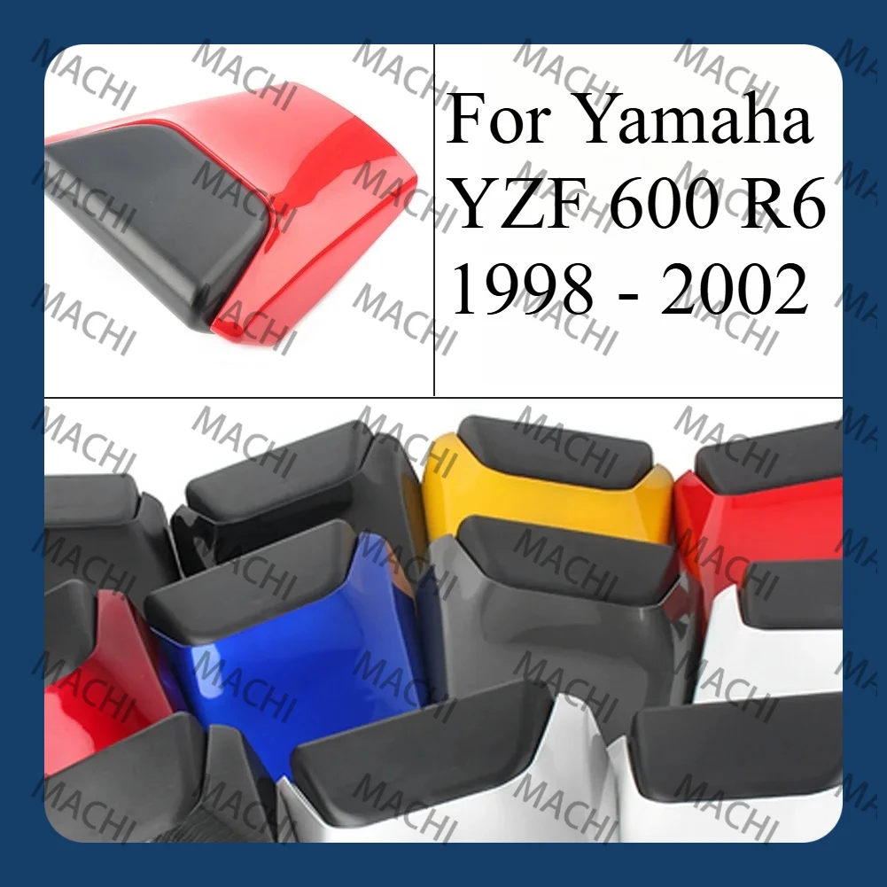 

For Yamaha YZF 600 R6 1998 - 2002 Motorcycle Full Fairing Kits Rear Passenger Cowl Seat Back Cover Fairing Part 2000 2001 YZFR6
