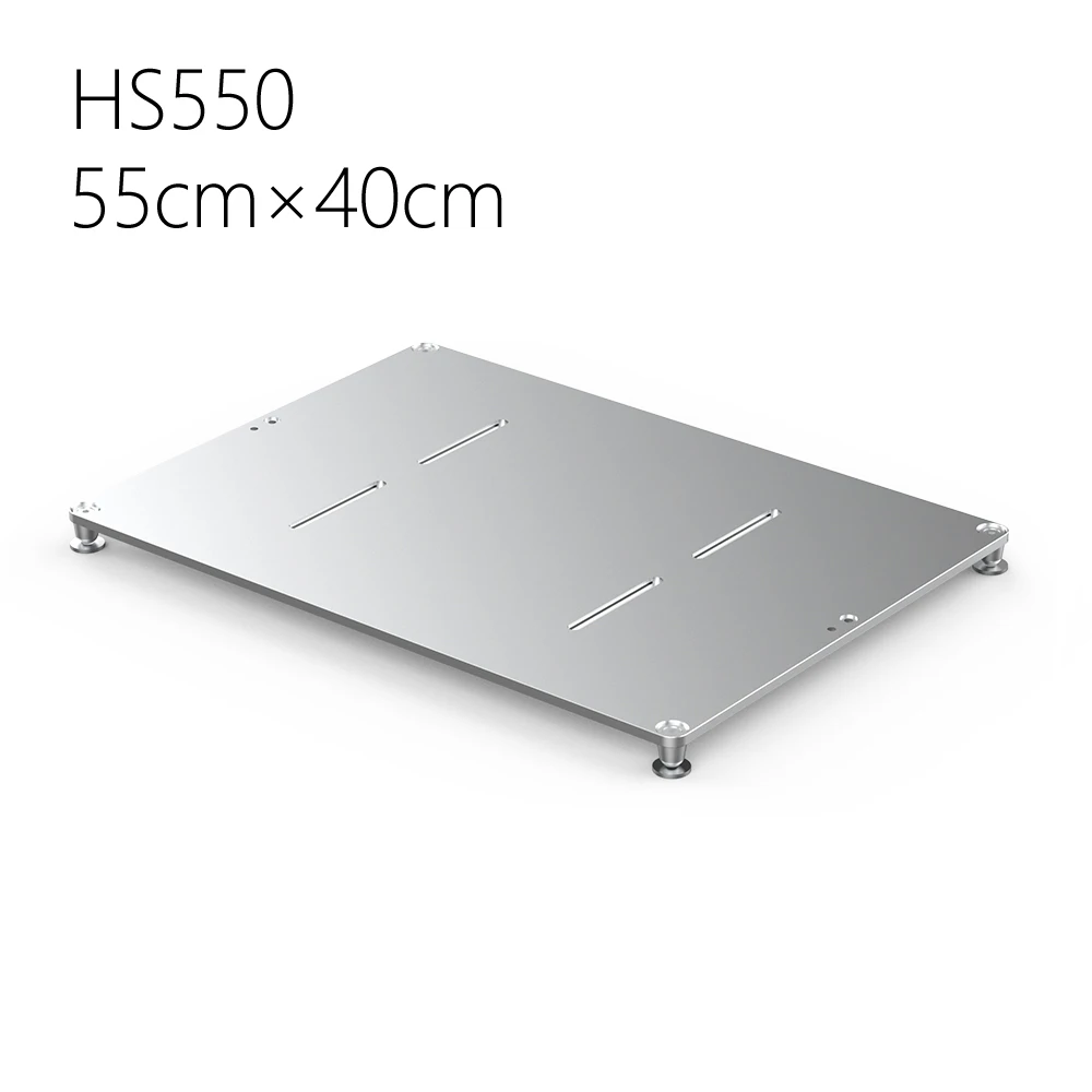 Imagem -02 - Alumínio Desktop Hifi Rack para Dispositivos de Áudio dd Hifi Hs550 Dac Amp Disponível em Preto e Prata