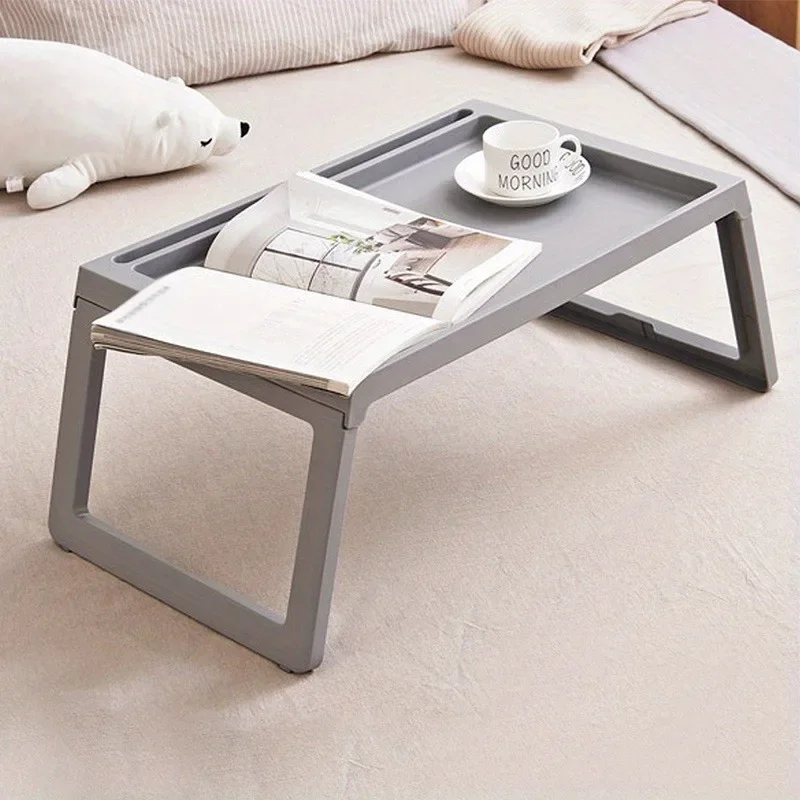 1pc Multi-function Foldable Laptop Desk with Stabilizing Legs, Portable Study Table for Bed Office, Bedroom, Living Room