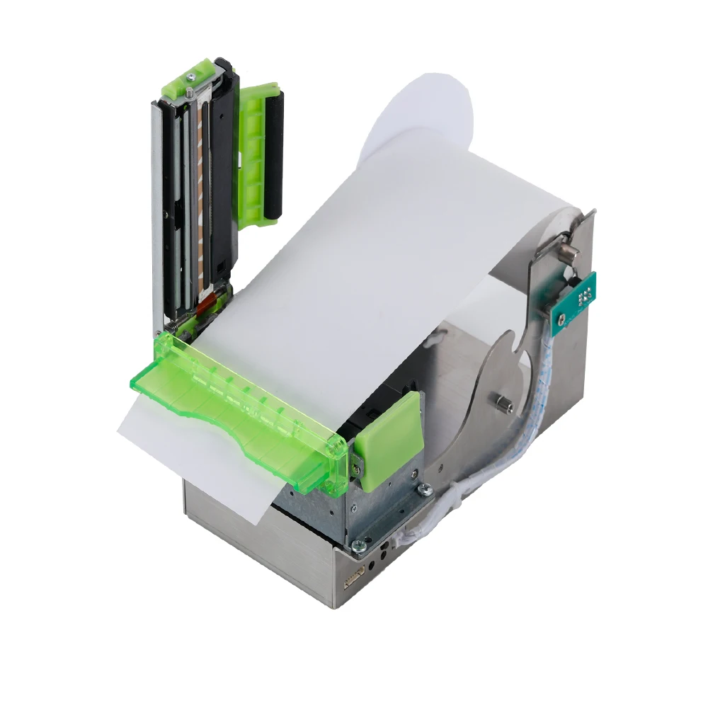 ATV&UTV80Mm Thermal Barcode Printer for Fuel Dispenser OEM Kiosk Embedded Receipt Label Printing USB RS232 LAN Interface 1-Year