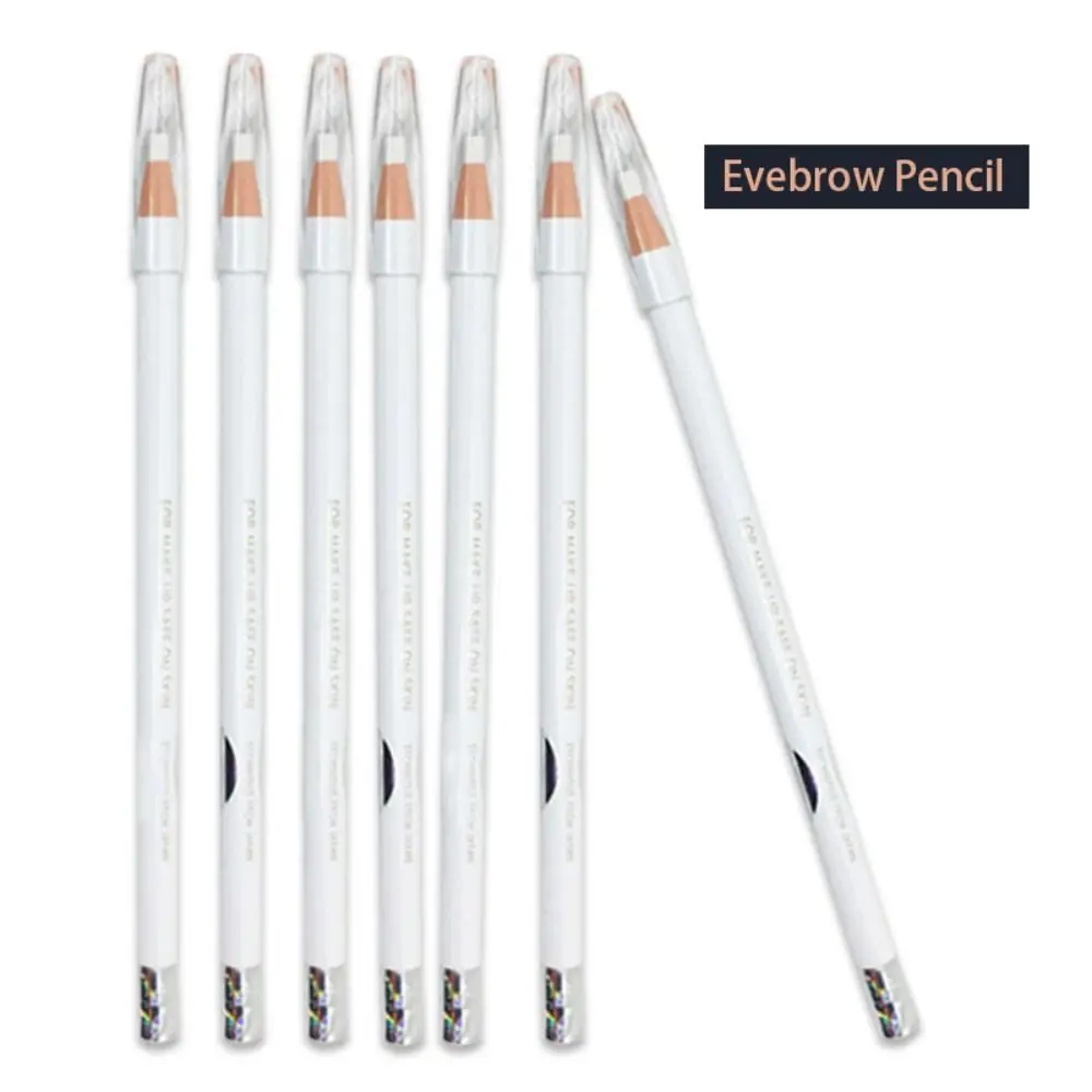 Waterproof Microblading Peel-off Water-Resistant White Eyebrow Pencil Microblading Eyebrow Pencil Makeup Position Tools