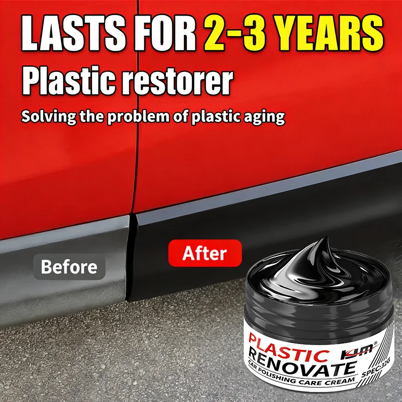 Leather Cleaner Interior - Krim Renovasi Plastik 32G - Pemulih