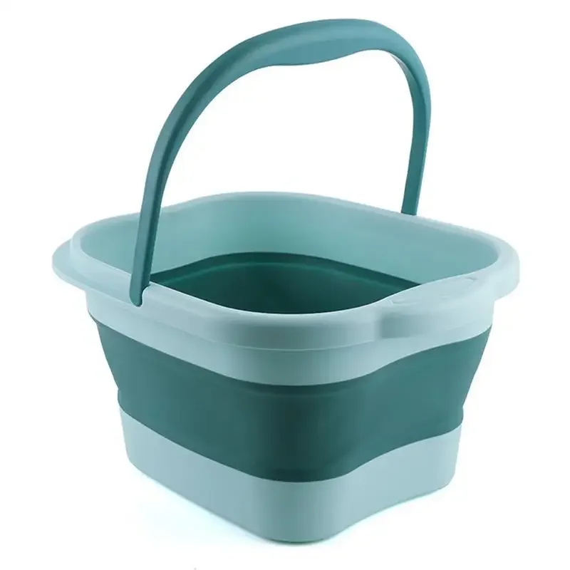 Foldable Footbath Massage Bucket Soaking Bucket Folding Basin Spa Bath Foot Household Sauna Bathtub Pedicure Bath Bathtub - view 2