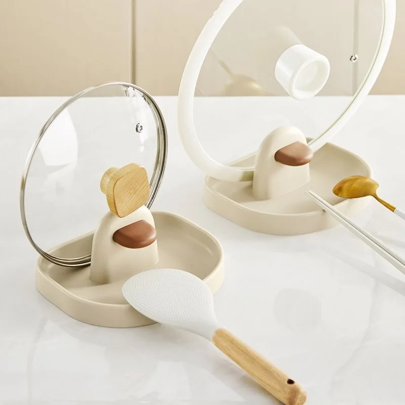Bird Lid Rack, Countertop Sitting Storage Rack, Household Lid, Kitchen Drain Rack, Spatula Rack.