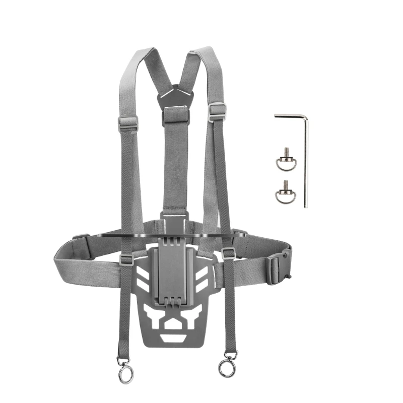 Remote Holder Chest Mount Chest Harness for PLUS Drones for Outdoor Videography