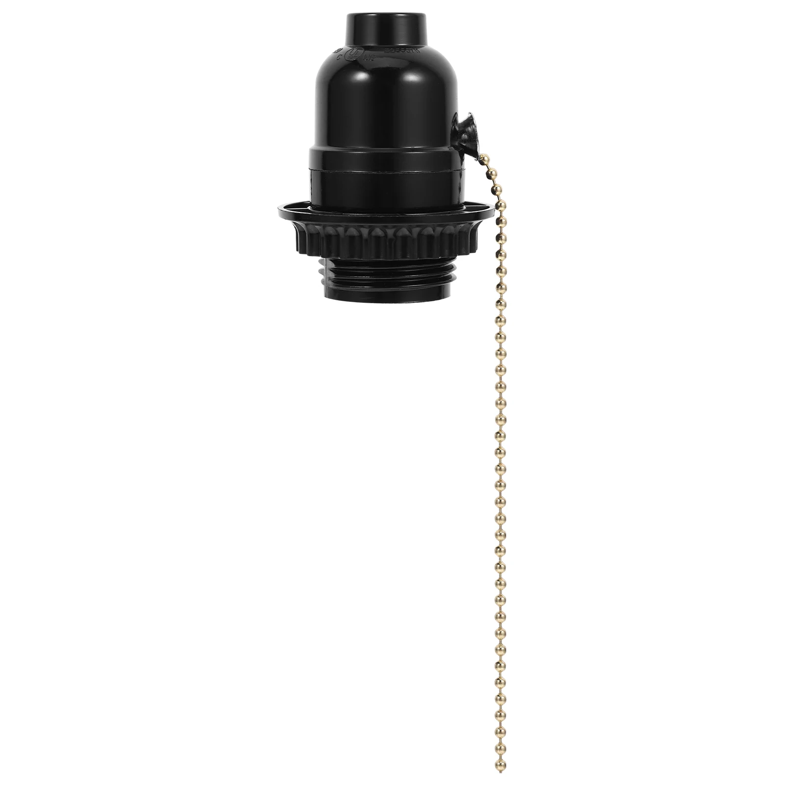 

E27 Lamp Base Screw Socket Holder Pull Chain Light Fixture Power Adapter Durable High Grade Easy Installation Replacement