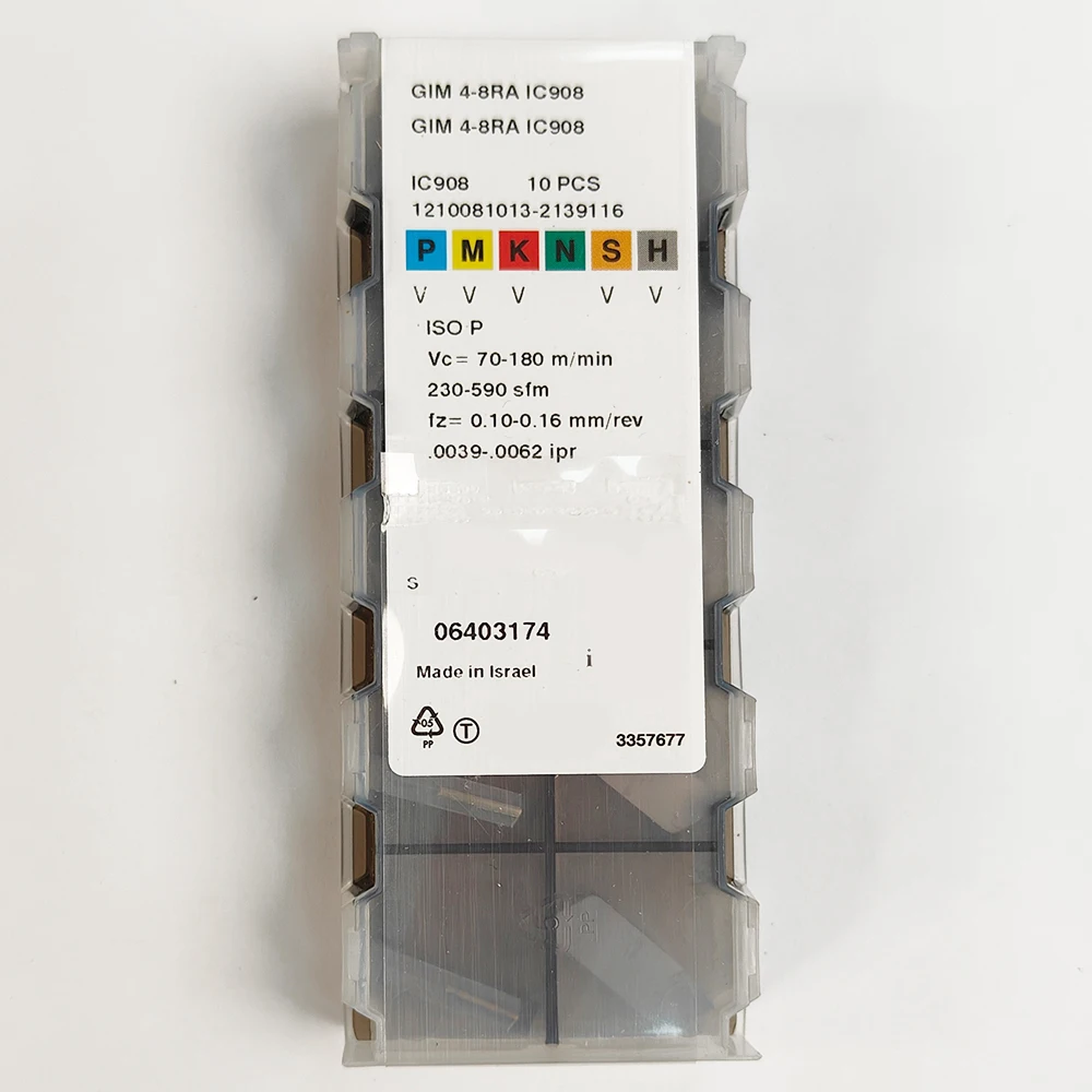 

HUAZHICHUN GIM 4-8RA IC908 Carbide Inserts Milling Cutter Tool