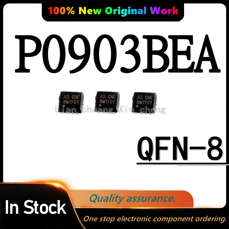 (10pcs)100% Original P0903BEA (A5 GND, A5 GNC, A5 PNB, A5...) QFN-8 Chipset