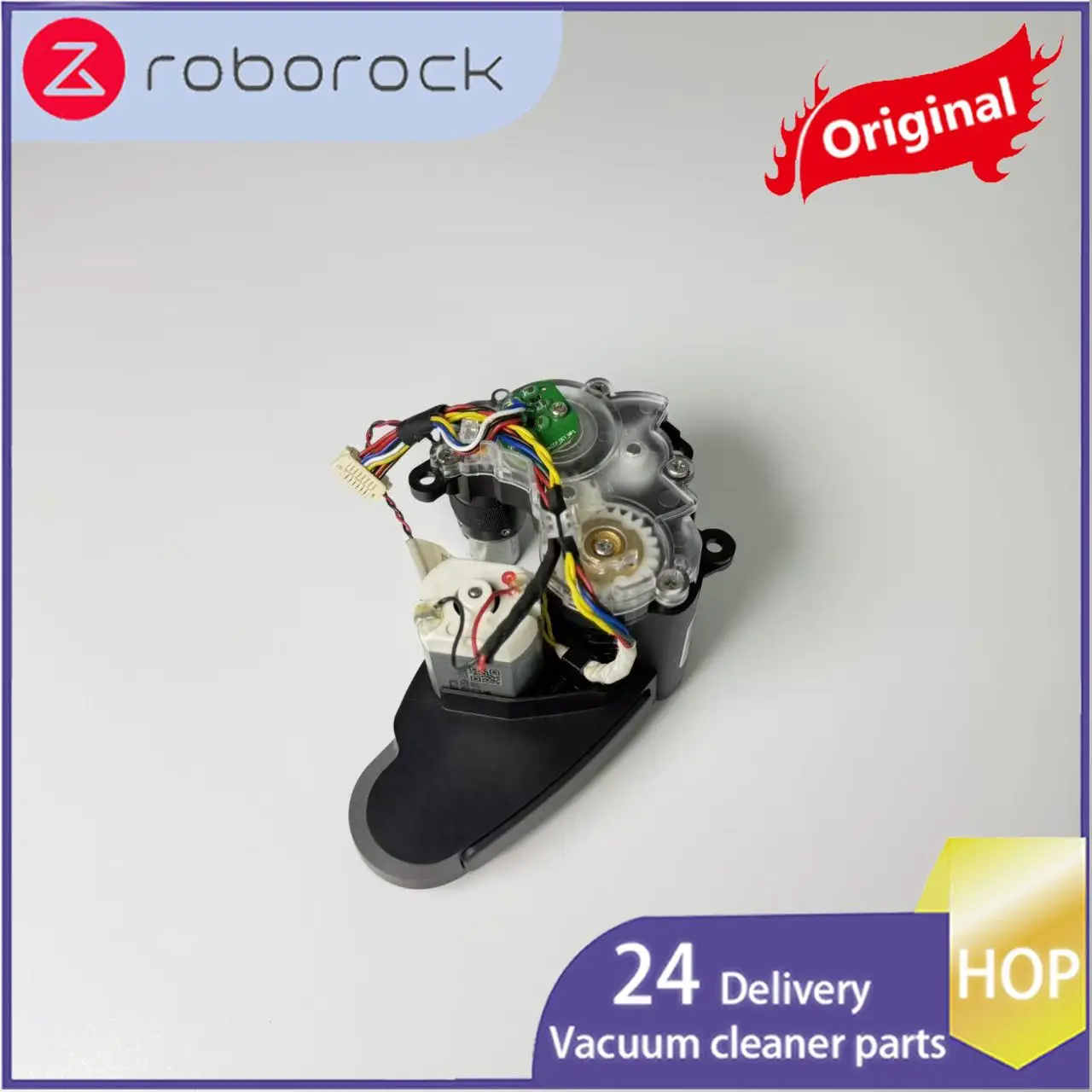 New Original Roborock Saros 10R Robot Vacuum Cleaner Replacement Part External Gearbox Electri Side Brush Motor Accessory