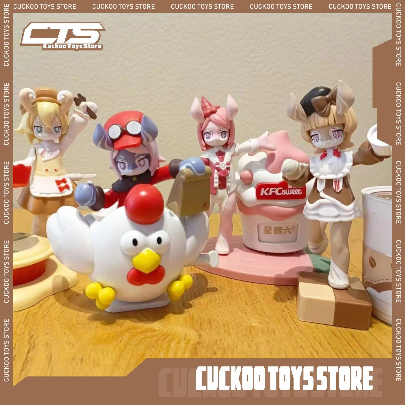 Genshin Impact Melusine PVC Figure 15CM 4PCS